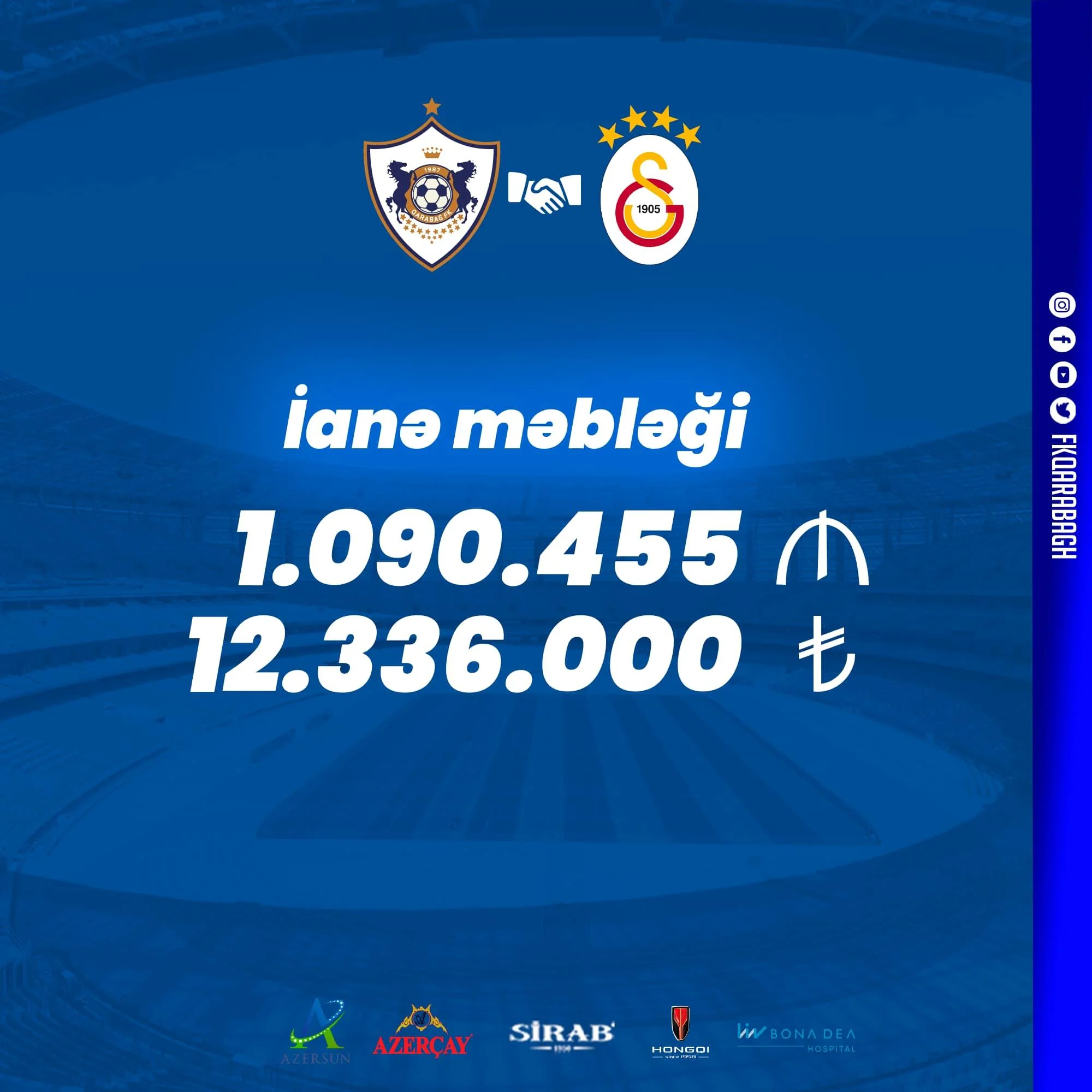 "Qarabağ" "Sabah"a niyə təşəkkür etdi? - Klubdan açıqlama 