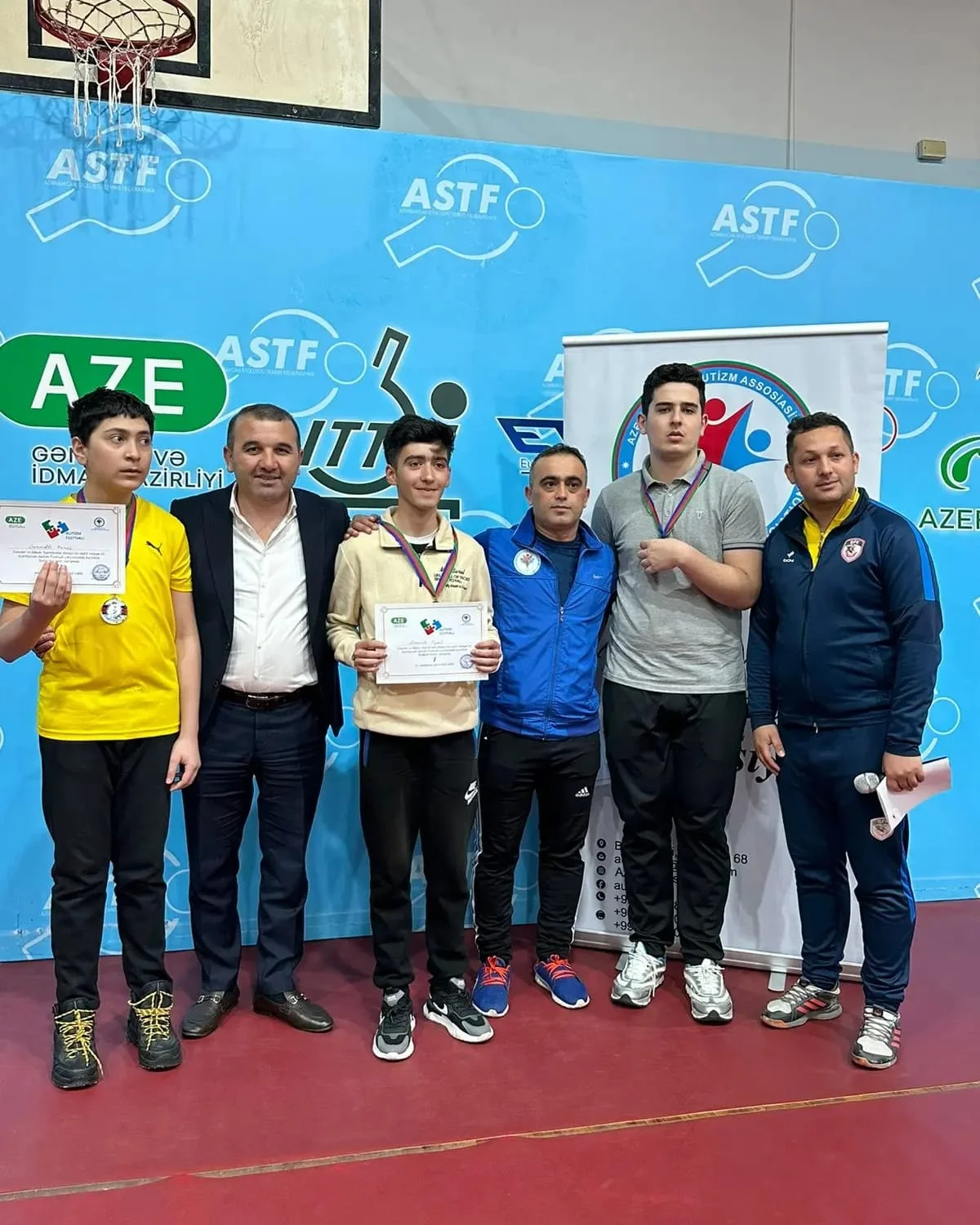 Autizm festivalı çərçivəsində ilk idman tədbiri - FOTO 