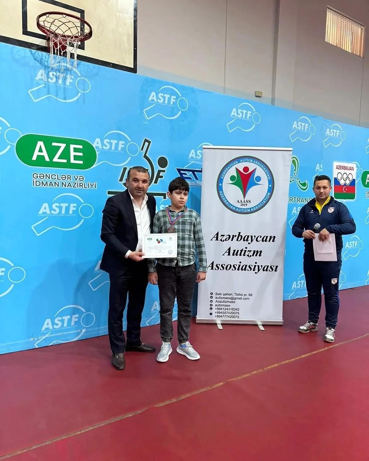 Autizm festivalı çərçivəsində ilk idman tədbiri - FOTO 
