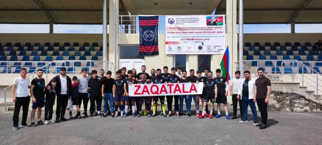 "Ulu Öndər" Kubokunda sonuncu yarımfinalçı Qax komandası oldu - FOTOLAR 