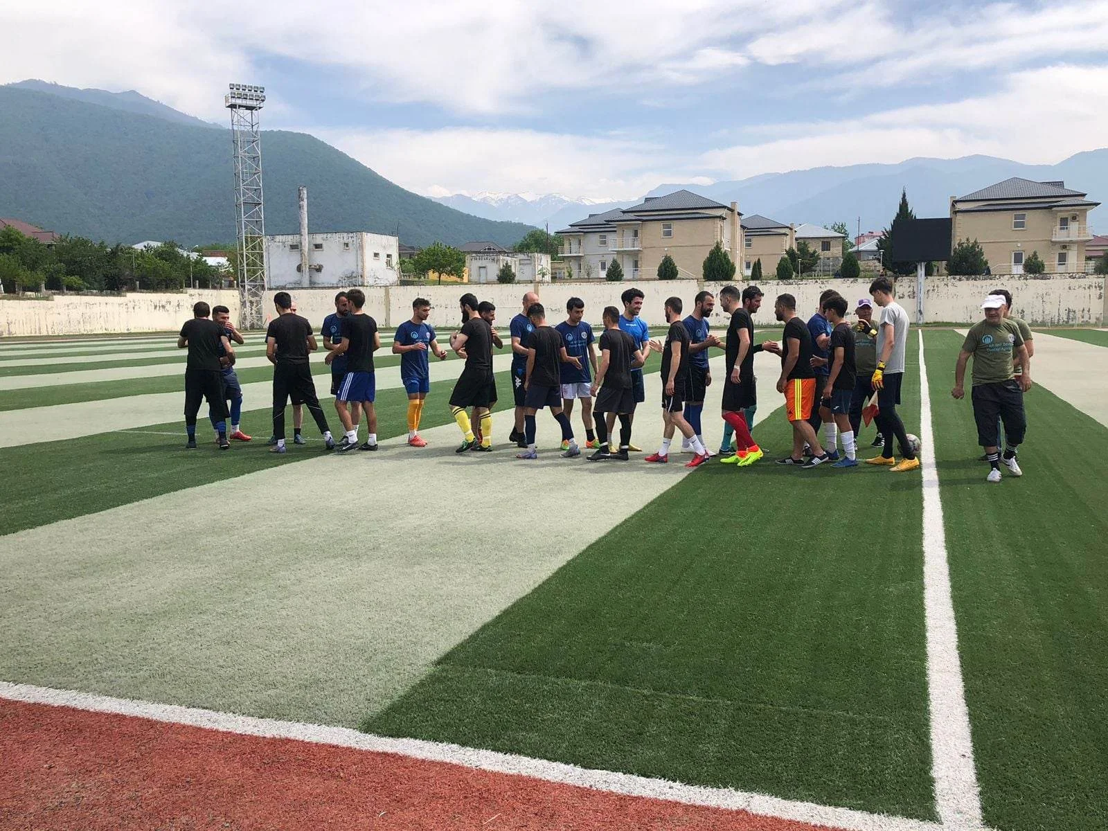 "Ulu Öndər" Kubokunda sonuncu yarımfinalçı Qax komandası oldu - FOTOLAR 