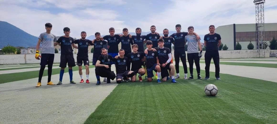"Ulu Öndər" Kubokunda sonuncu yarımfinalçı Qax komandası oldu - FOTOLAR 