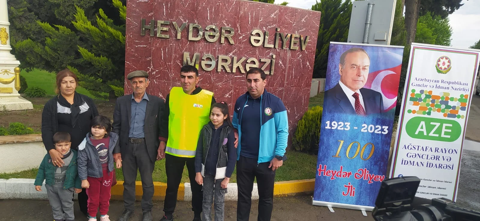 Heydər Əliyevin 100 illik yubileyi ilə əlaqədar ultramarafon yürüşünə start verildi 