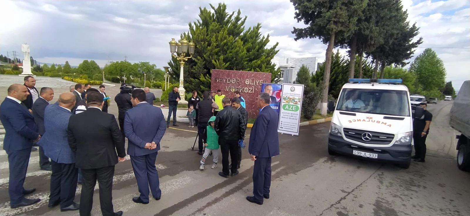 Heydər Əliyevin 100 illik yubileyi ilə əlaqədar ultramarafon yürüşünə start verildi 