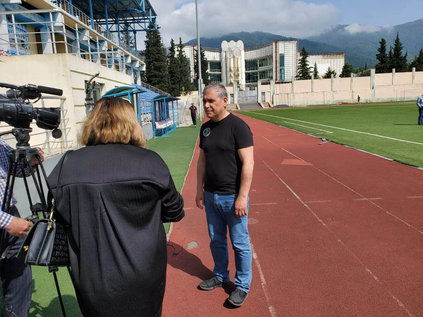 "Difai" ilə "Zaqatala" arasında tanışlıq görüşü keçirildi - FOTOLAR 