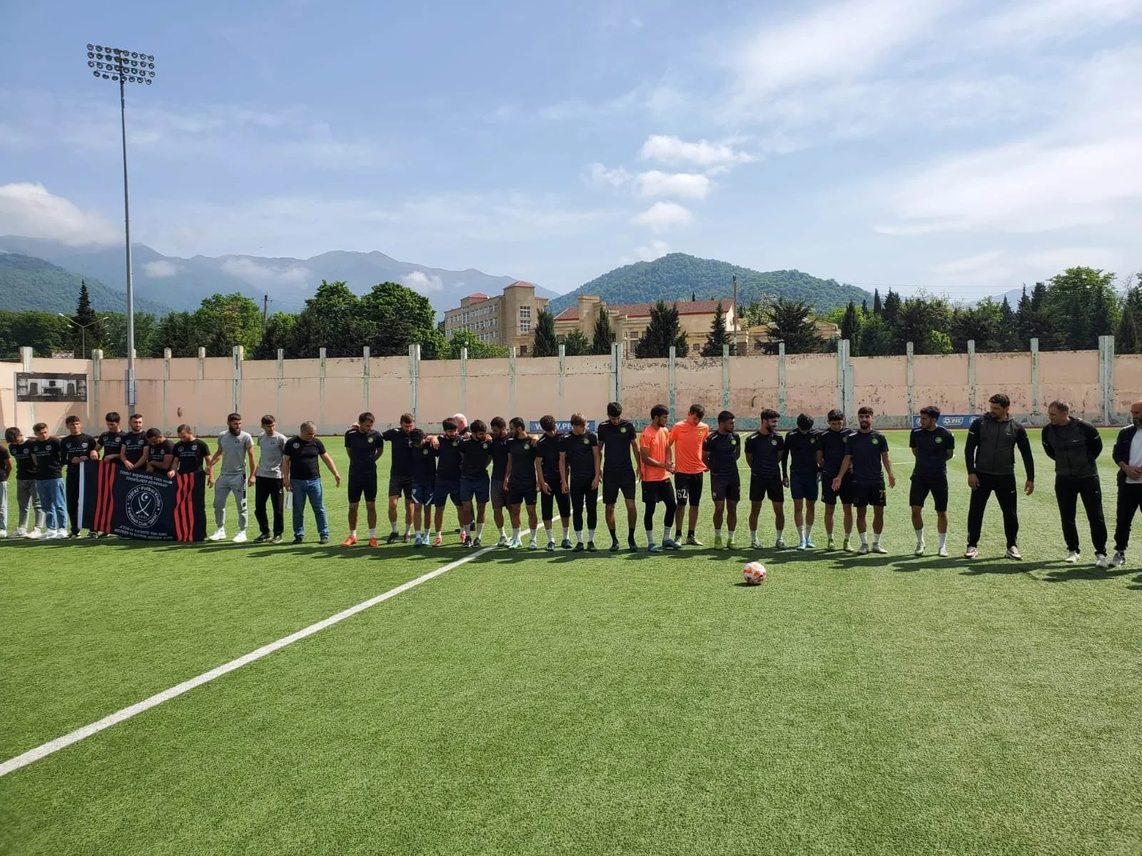 "Difai" ilə "Zaqatala" arasında tanışlıq görüşü keçirildi - FOTOLAR 