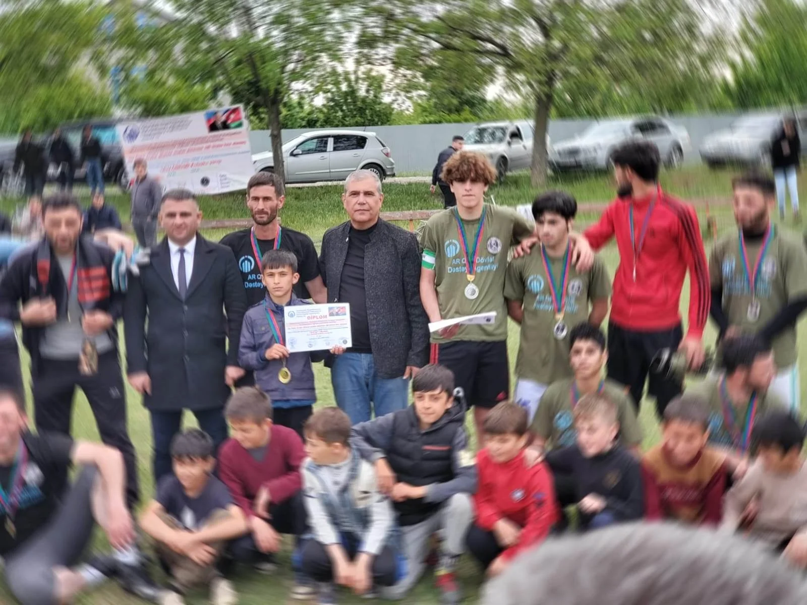 Böyük marağa səbəb olan "Ulu Öndər" Kubokunu Quba komandası qazandı - Qoçaqlıdan FOTOLAR 