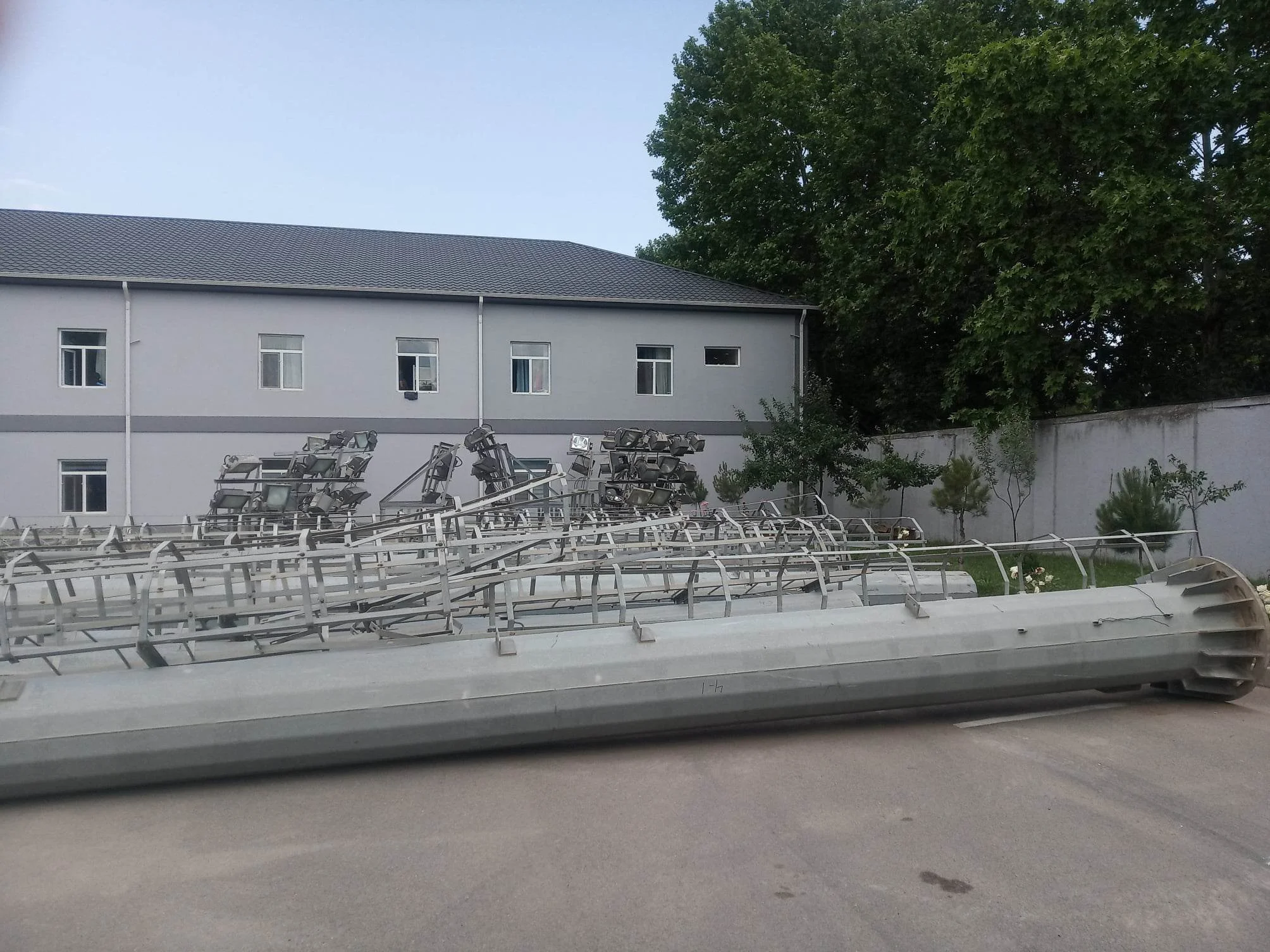 "Turan Tovuz"un stadionunda projektorlar nə vaxt quraşdırılacaq? - FOTO 