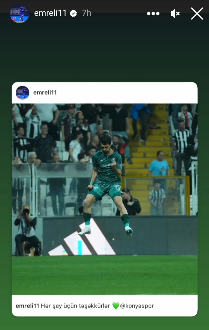 Mahir Emreli "Konyaspor"la vidalaşdı - FOTO 