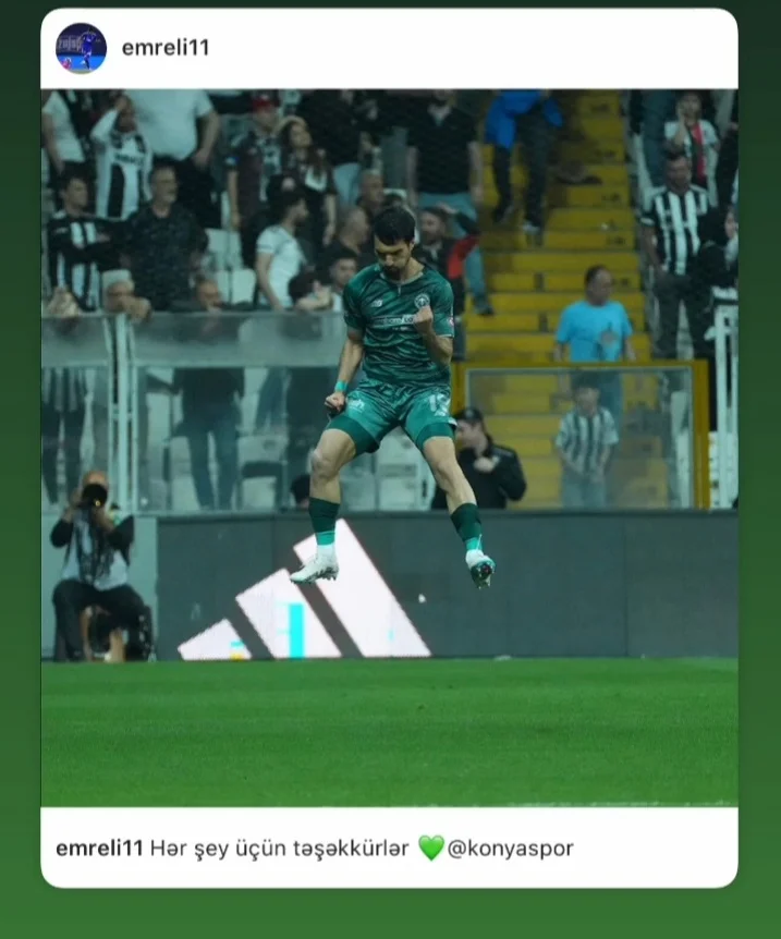 Mahir Emreli "Konyaspor"la vidalaşdı - FOTO 
