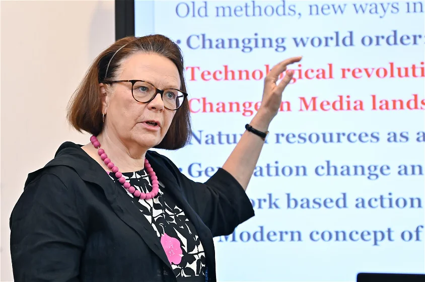 "Media və hibrid təhdidlər" mövzusunda seminarlara başlanılıb - FOTOLAR 