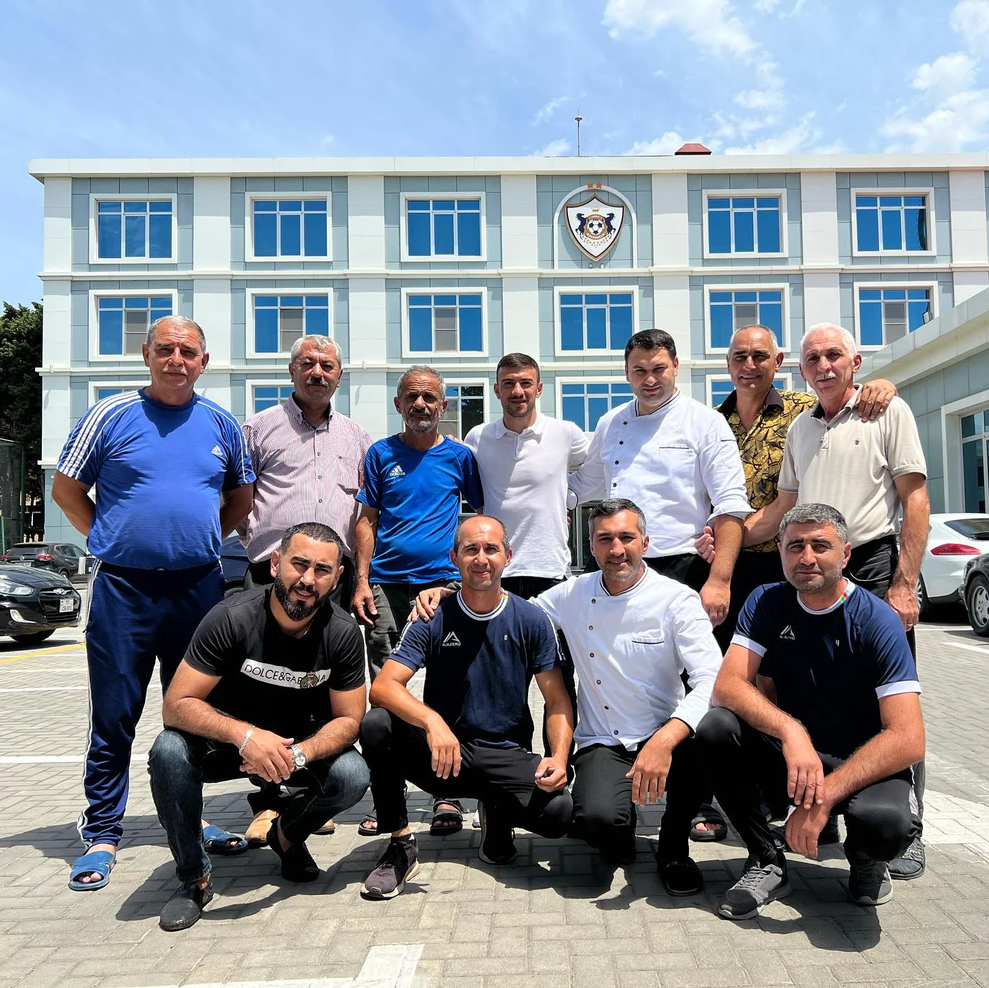 Qara Qarayev "Qarabağ" azarkeşləri ilə belə vidalaşdı - FOTO 