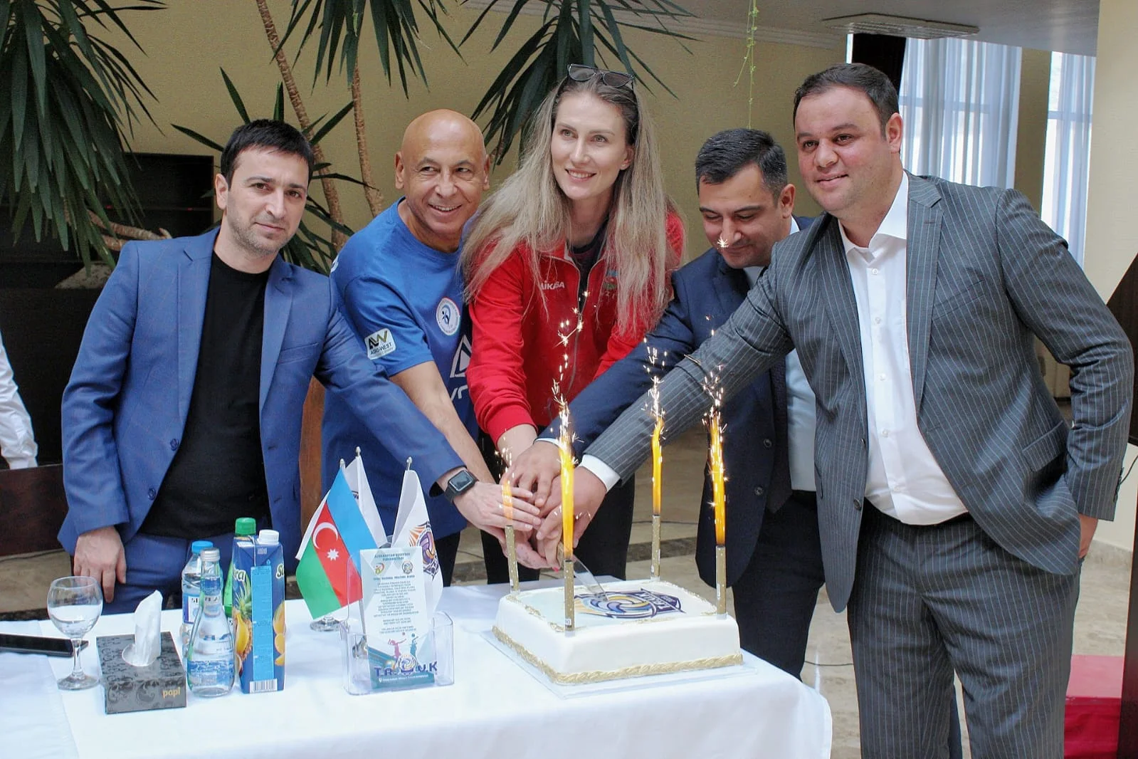 Tovuzda voleybol klubunun təqdimetmə mərasimi baş tutdu 