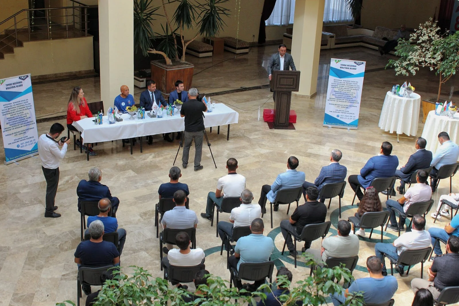 Tovuzda voleybol klubunun təqdimetmə mərasimi baş tutdu 