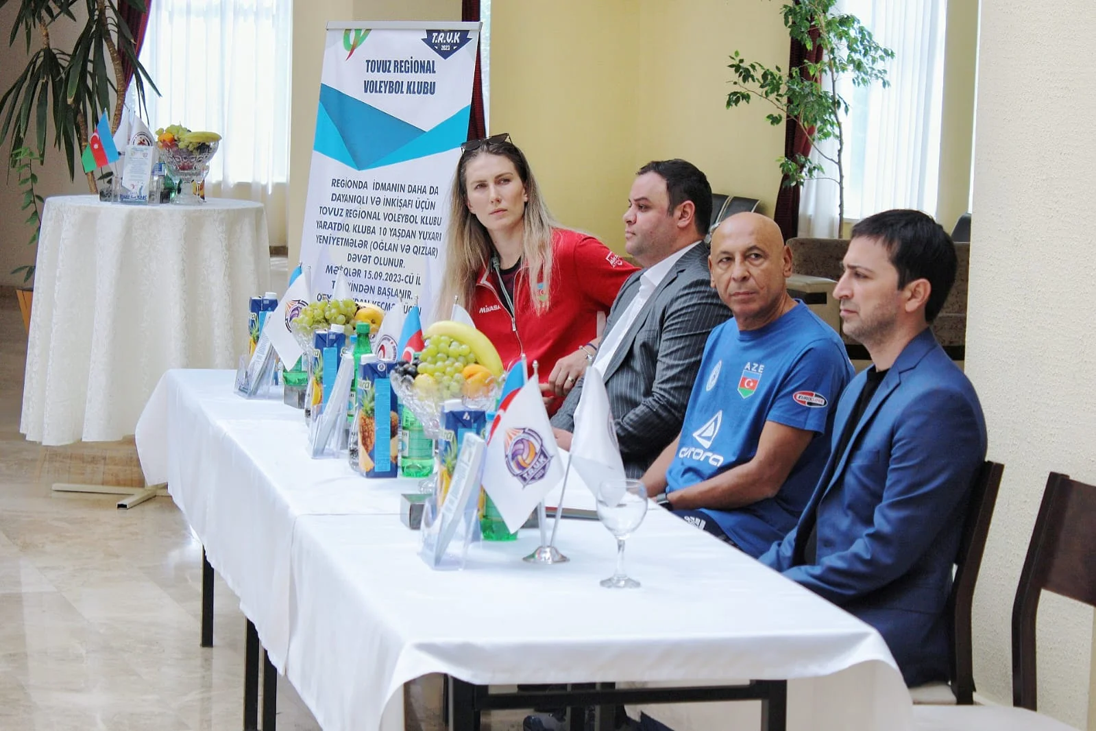 Tovuzda voleybol klubunun təqdimetmə mərasimi baş tutdu 