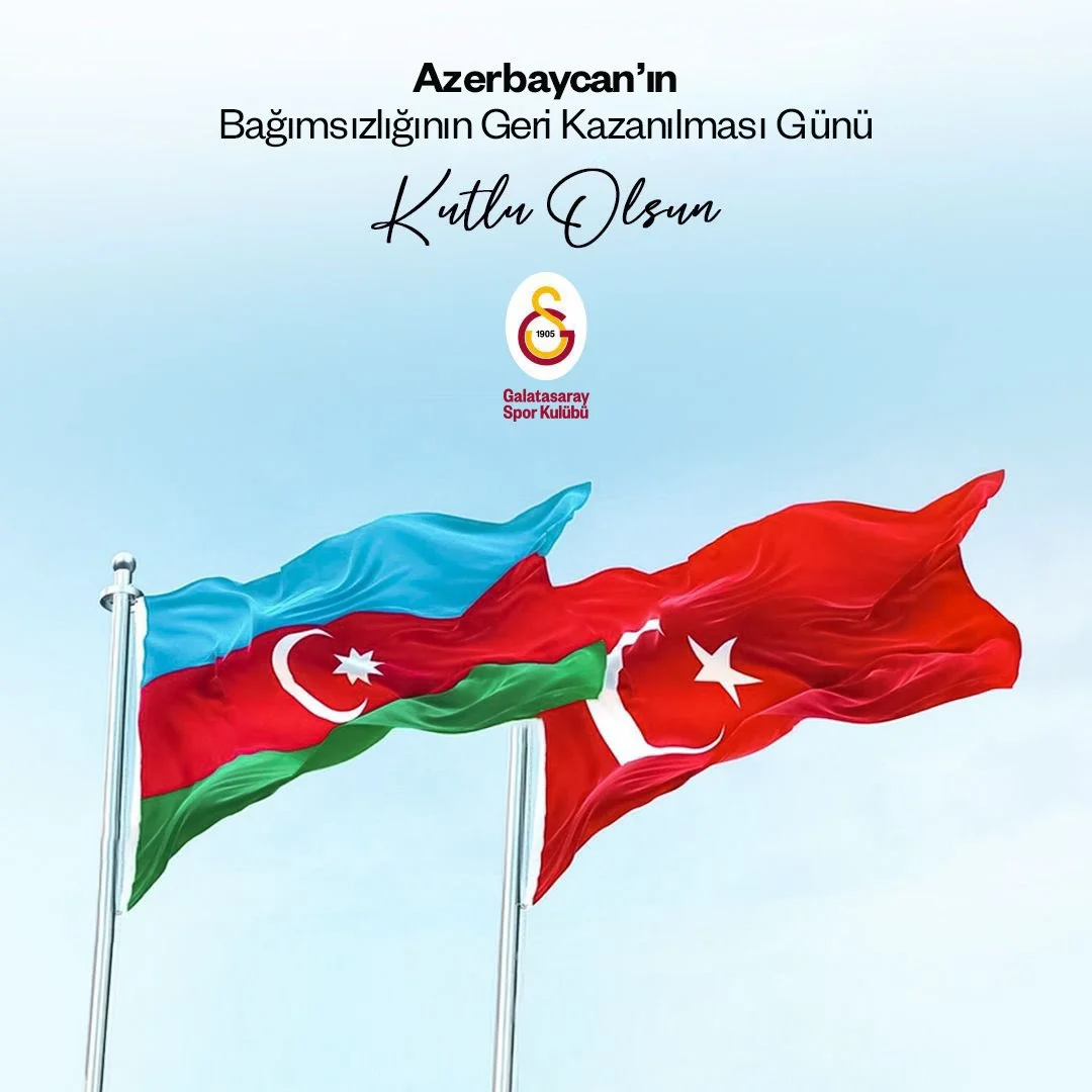 “Qalatasaray” Azərbaycanı təbrik etdi 