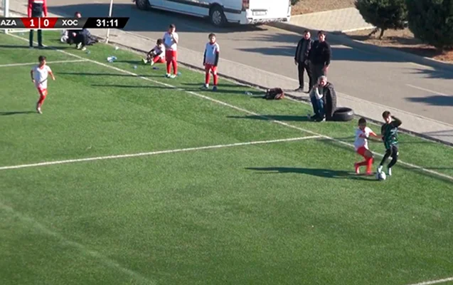 Azərbaycanın uşaq futbolunda biabırçı mənzərə - FOTO/VİDEO 