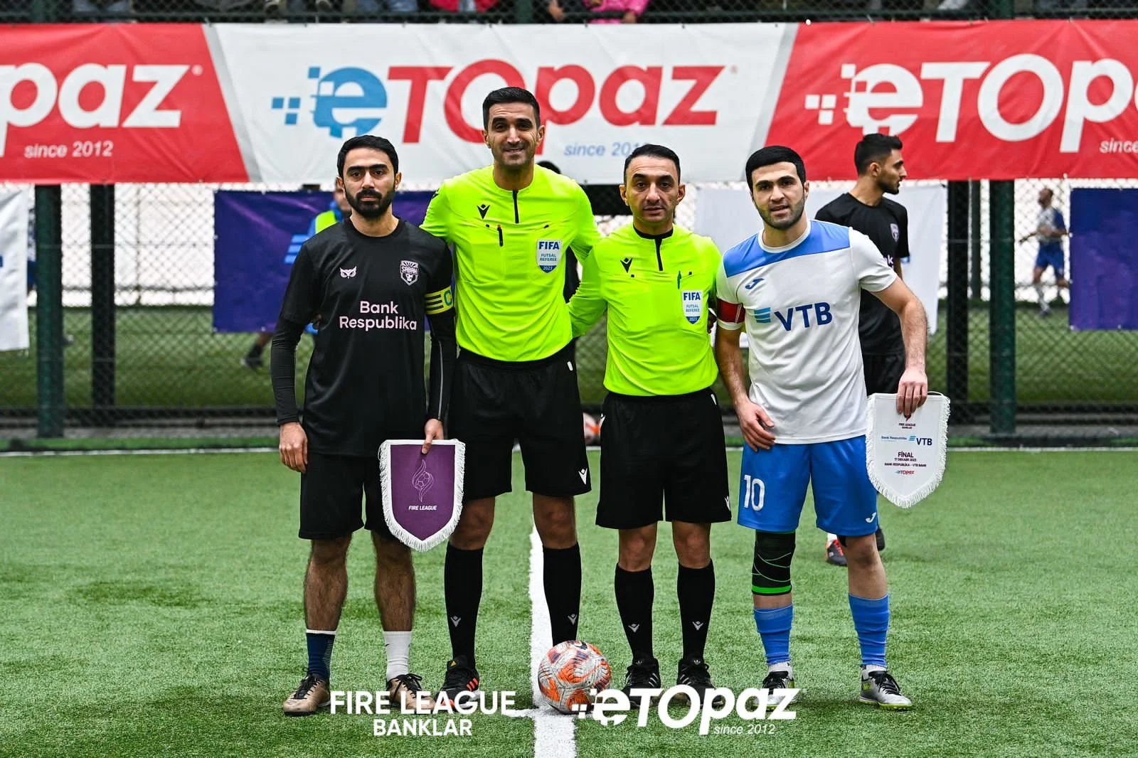 ETOPAZ-ın baş sponsoru olduğu "Fire League"-də qaliblər bilindi 