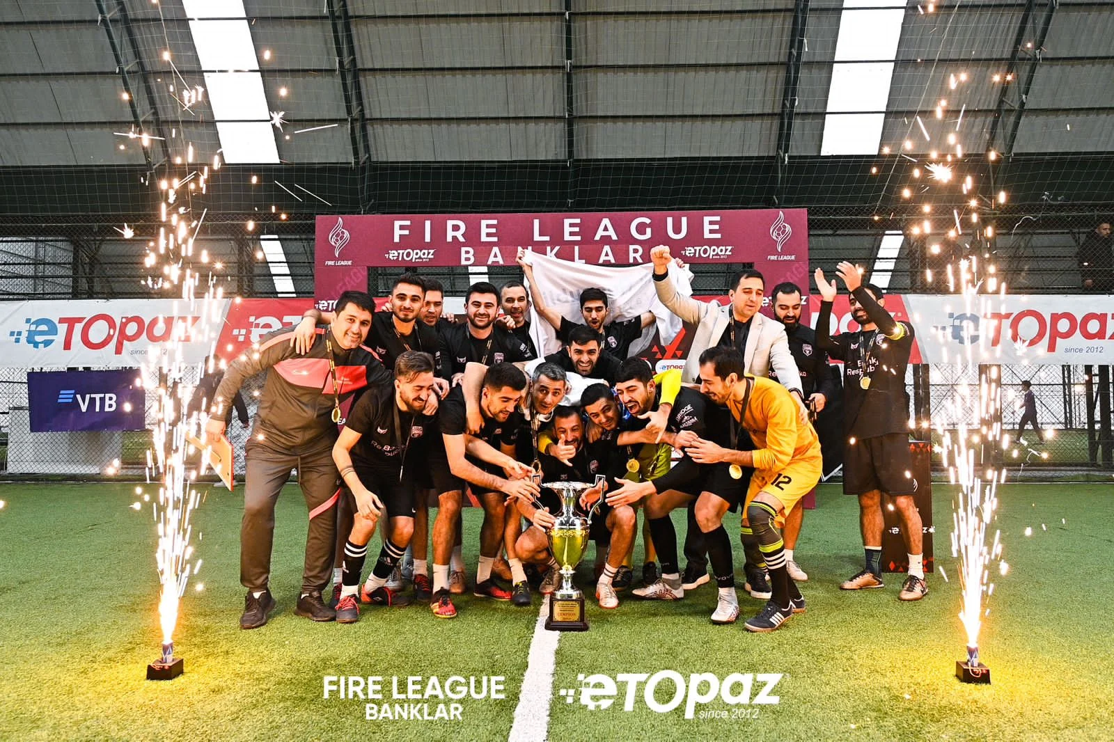 ETOPAZ-ın baş sponsoru olduğu "Fire League"-də qaliblər bilindi 