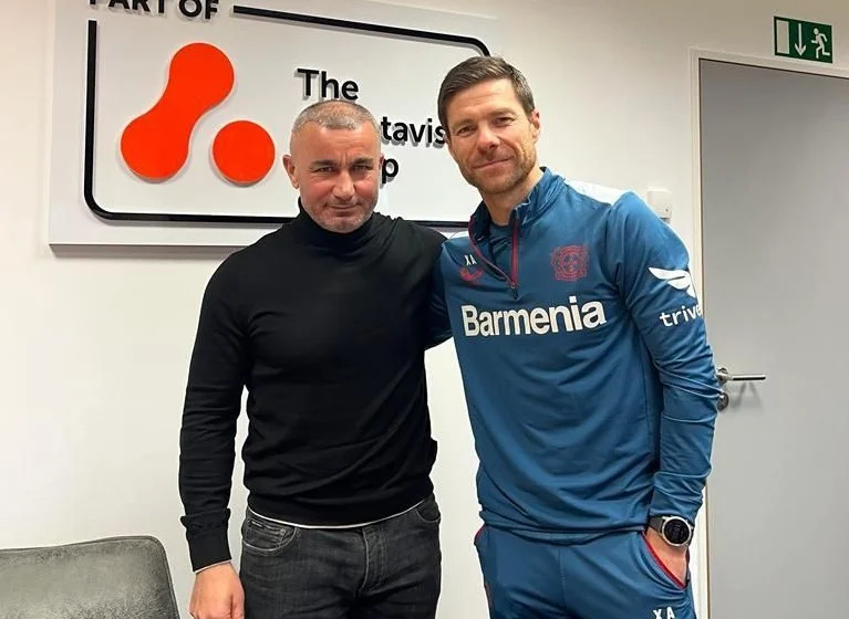 Qurban Qurbanov Xabi Alonso ilə görüşdü – FOTOLAR 