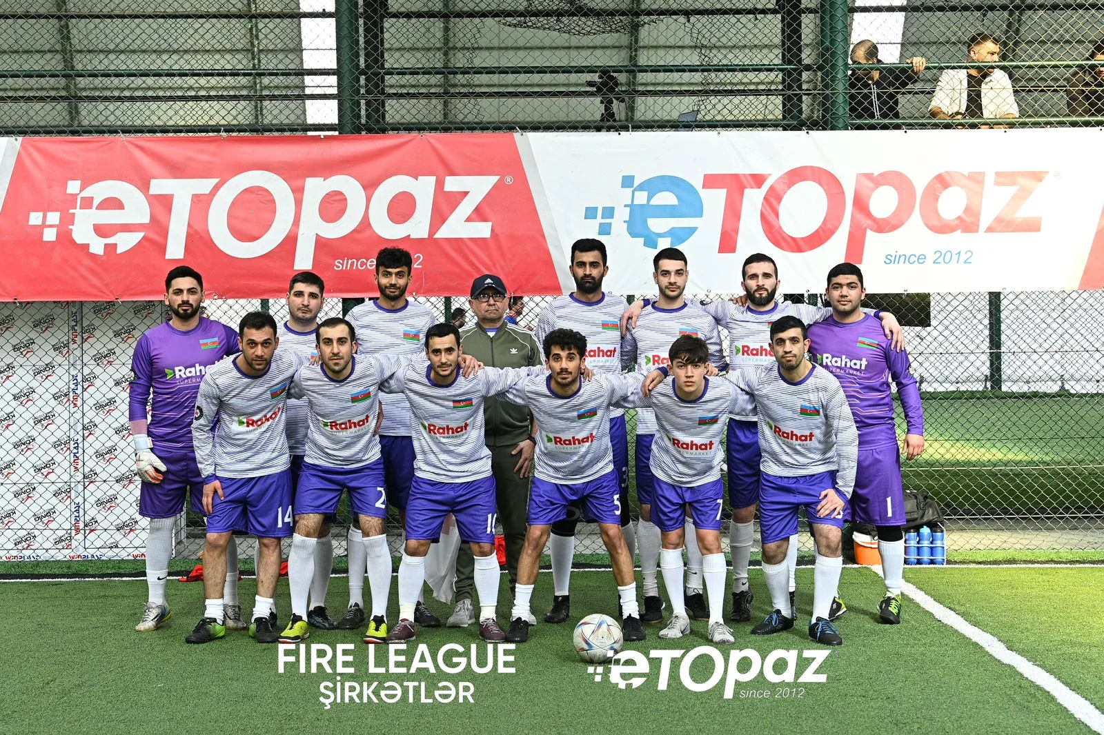 ETOPAZ-ın baş sponsorluğu ilə Şirkətlər Liqasına start verildi 