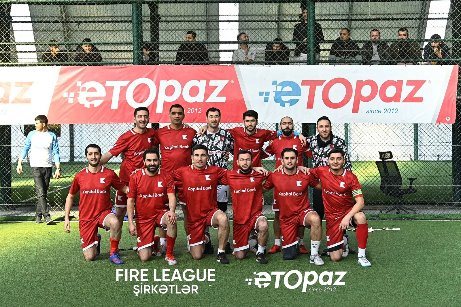 ETOPAZ-ın baş sponsorluğu ilə Şirkətlər Liqasına start verildi 