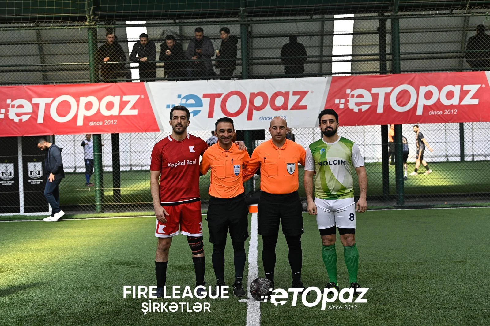 ETOPAZ-ın baş sponsorluğu ilə Şirkətlər Liqasında 4-cü turun oyunları keçirildi 
