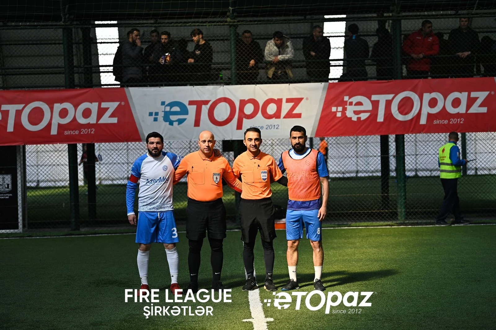 ETOPAZ-ın baş sponsorluğu ilə Şirkətlər Liqasında 4-cü turun oyunları keçirildi 