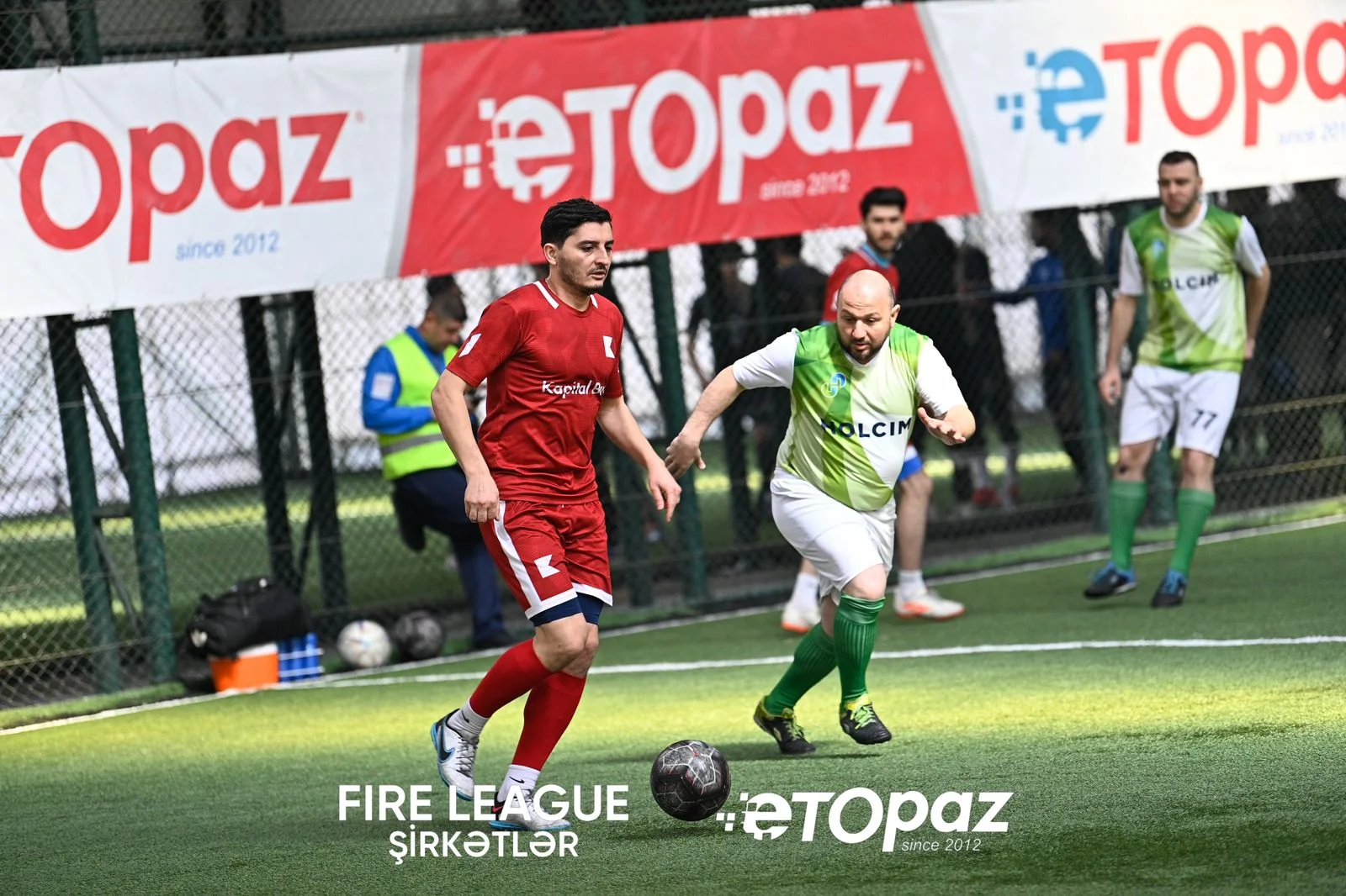 ETOPAZ-ın baş sponsorluğu ilə Şirkətlər Liqasında 4-cü turun oyunları keçirildi 
