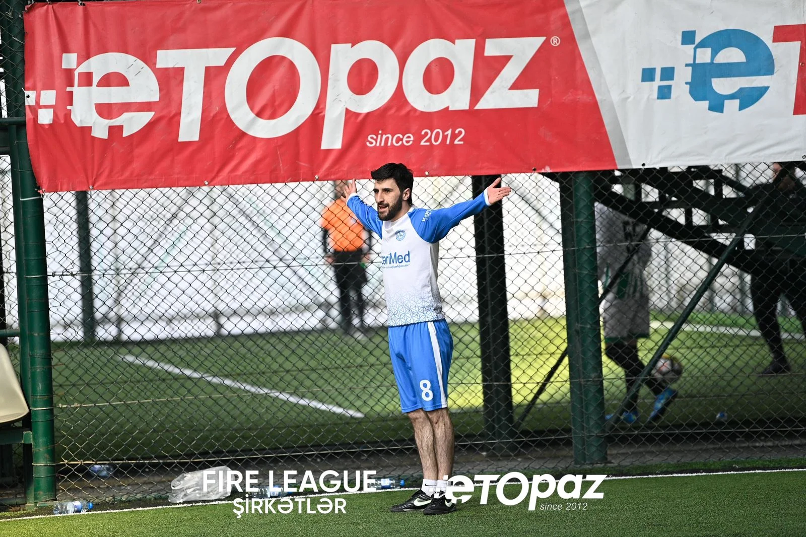 ETOPAZ-ın baş sponsorluğu ilə Şirkətlər Liqasında 4-cü turun oyunları keçirildi 