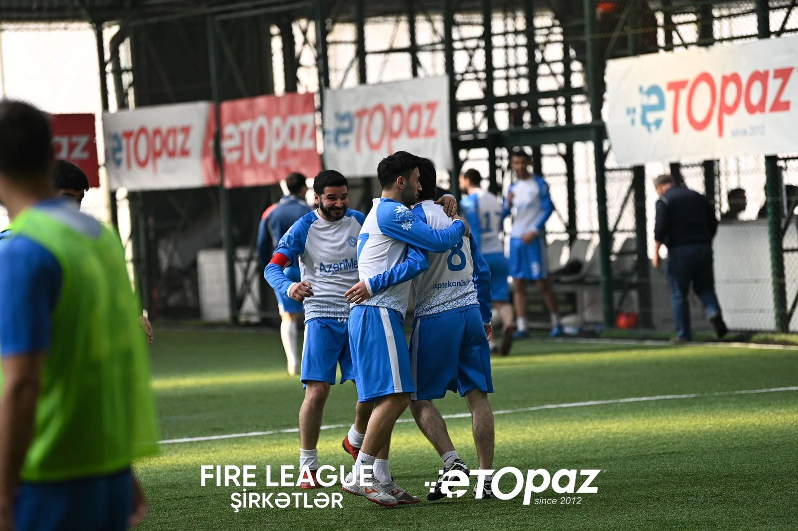 ETOPAZ-ın baş sponsorluğu ilə Şirkətlər Liqasında 4-cü turun oyunları keçirildi 
