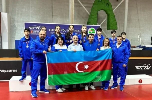 Stolüstü tennisçilərimiz beynəlxalq yarışda 10 medal qazandılar 