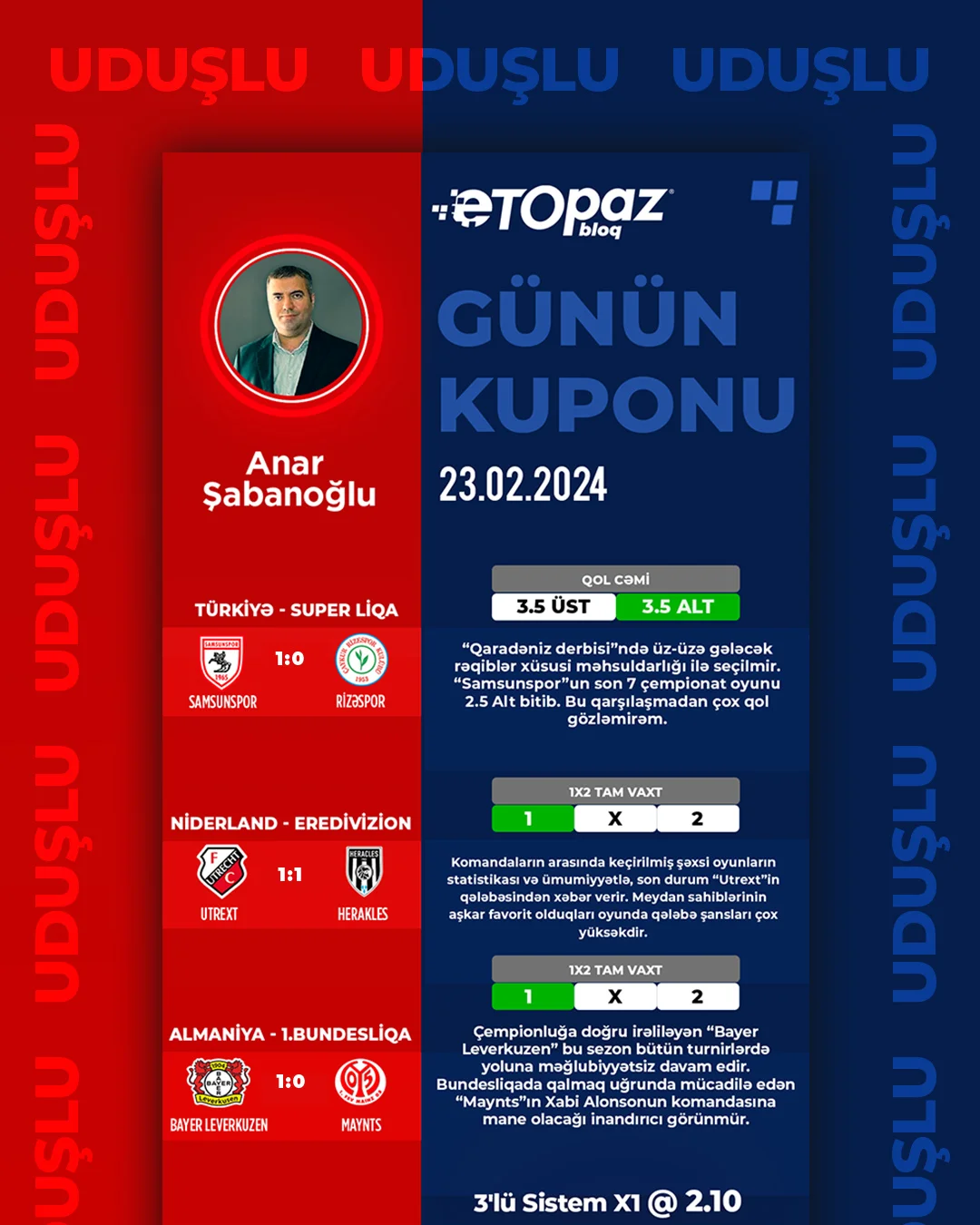 Ekspertlər qazandırır! 