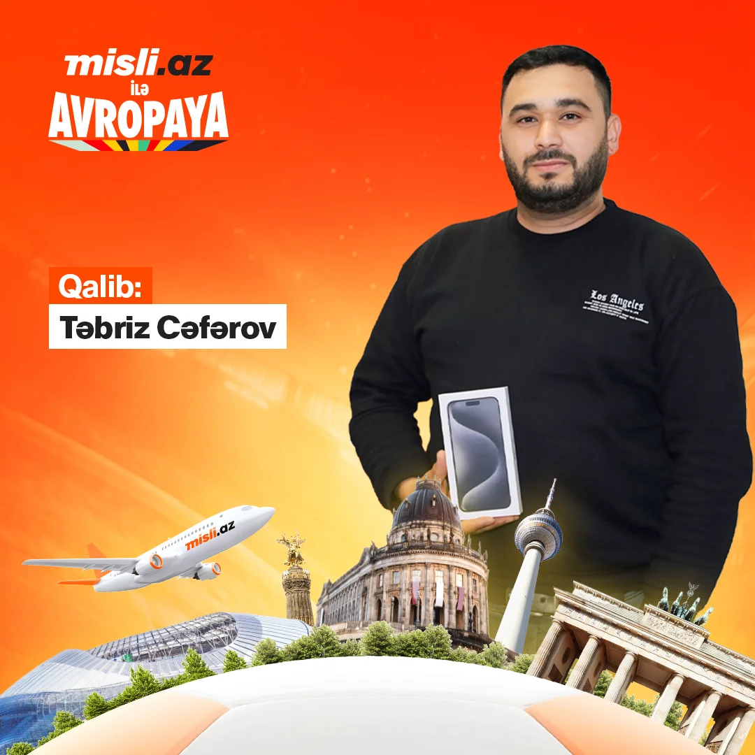“Misli.az ilə Avropaya” – İlk tirajın nəticələri 