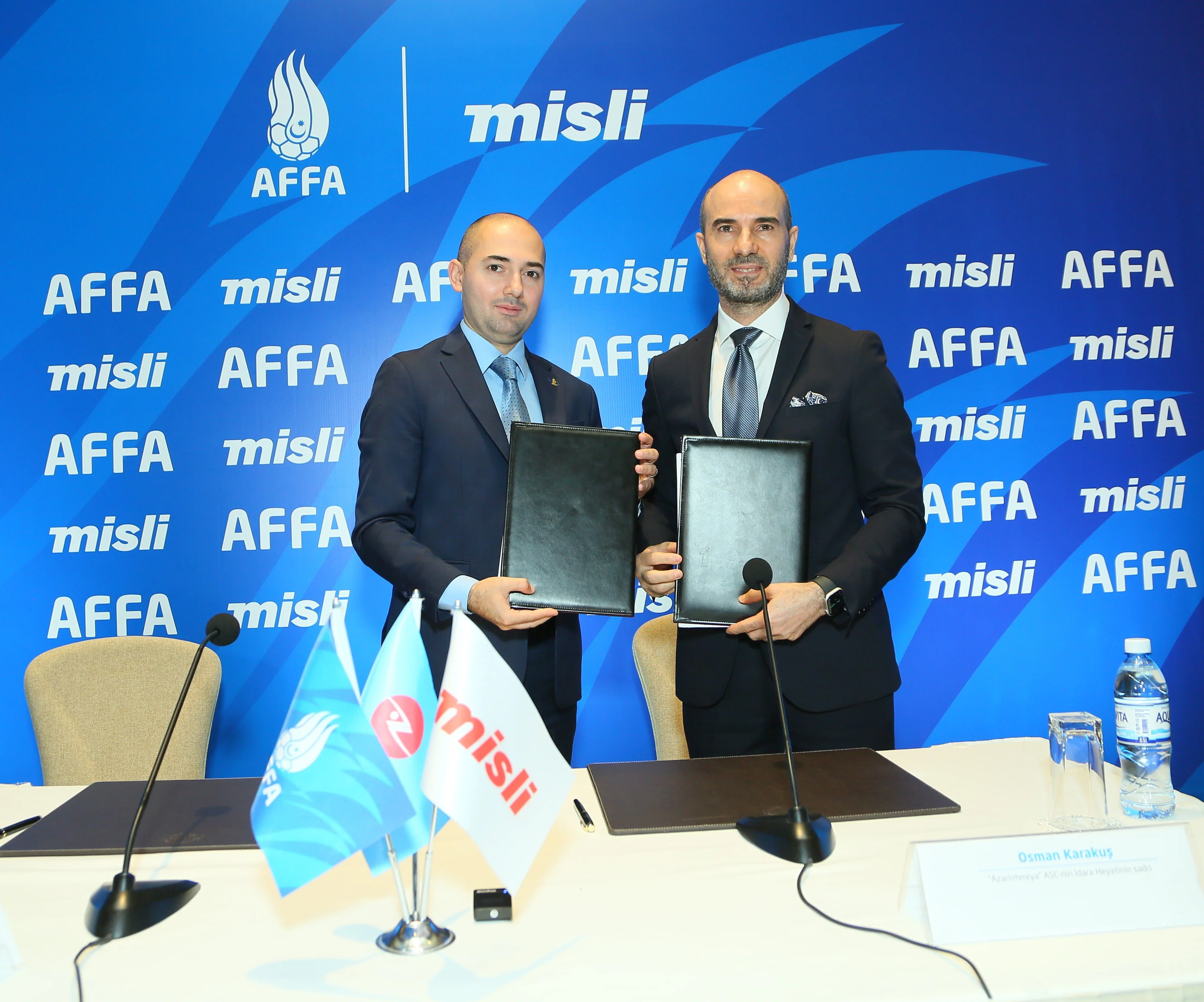 AFFA ilə “Misli” arasında sponsorluq müqaviləsi imzalandı 
