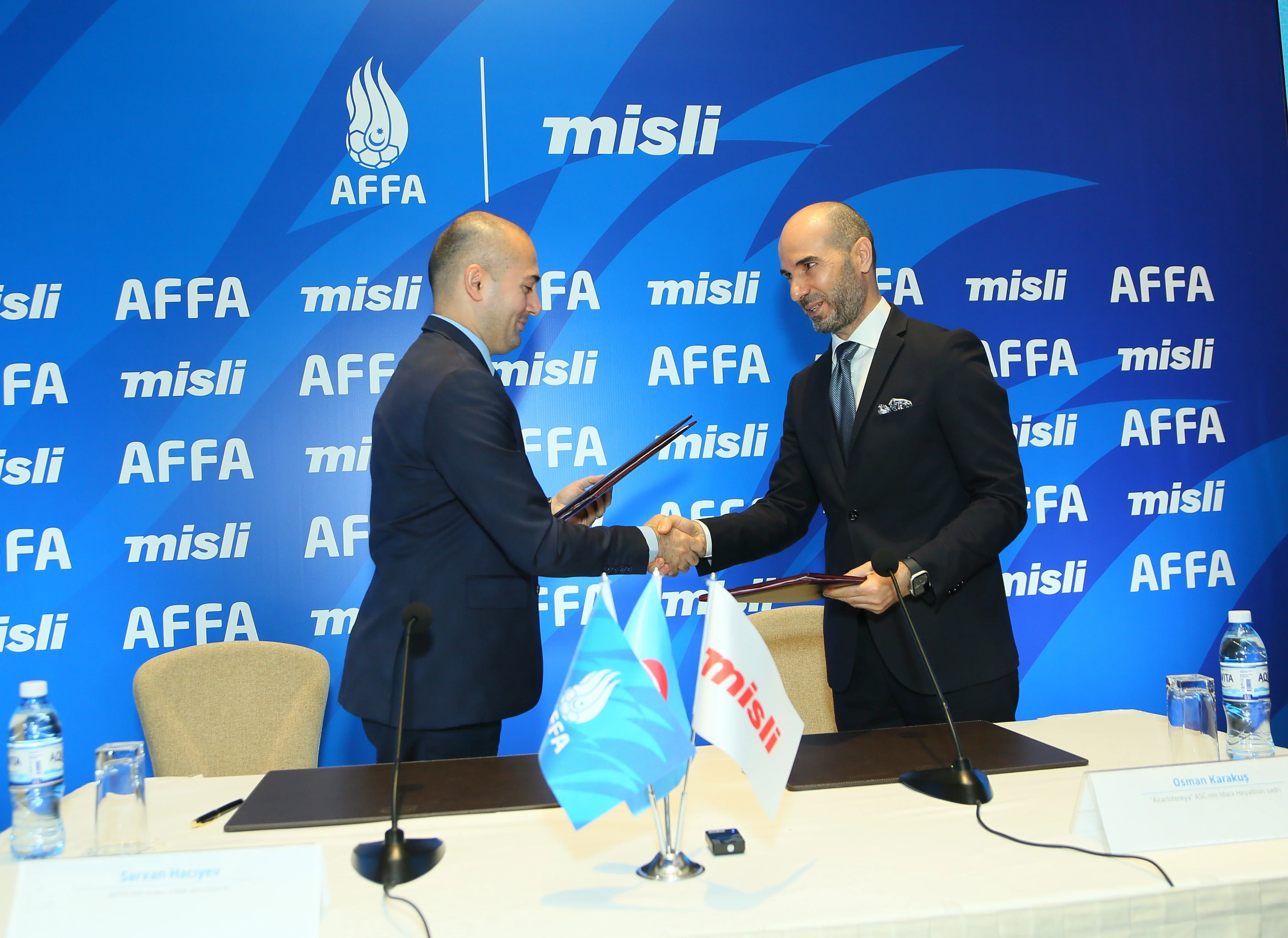 AFFA ilə “Misli” arasında sponsorluq müqaviləsi imzalandı 