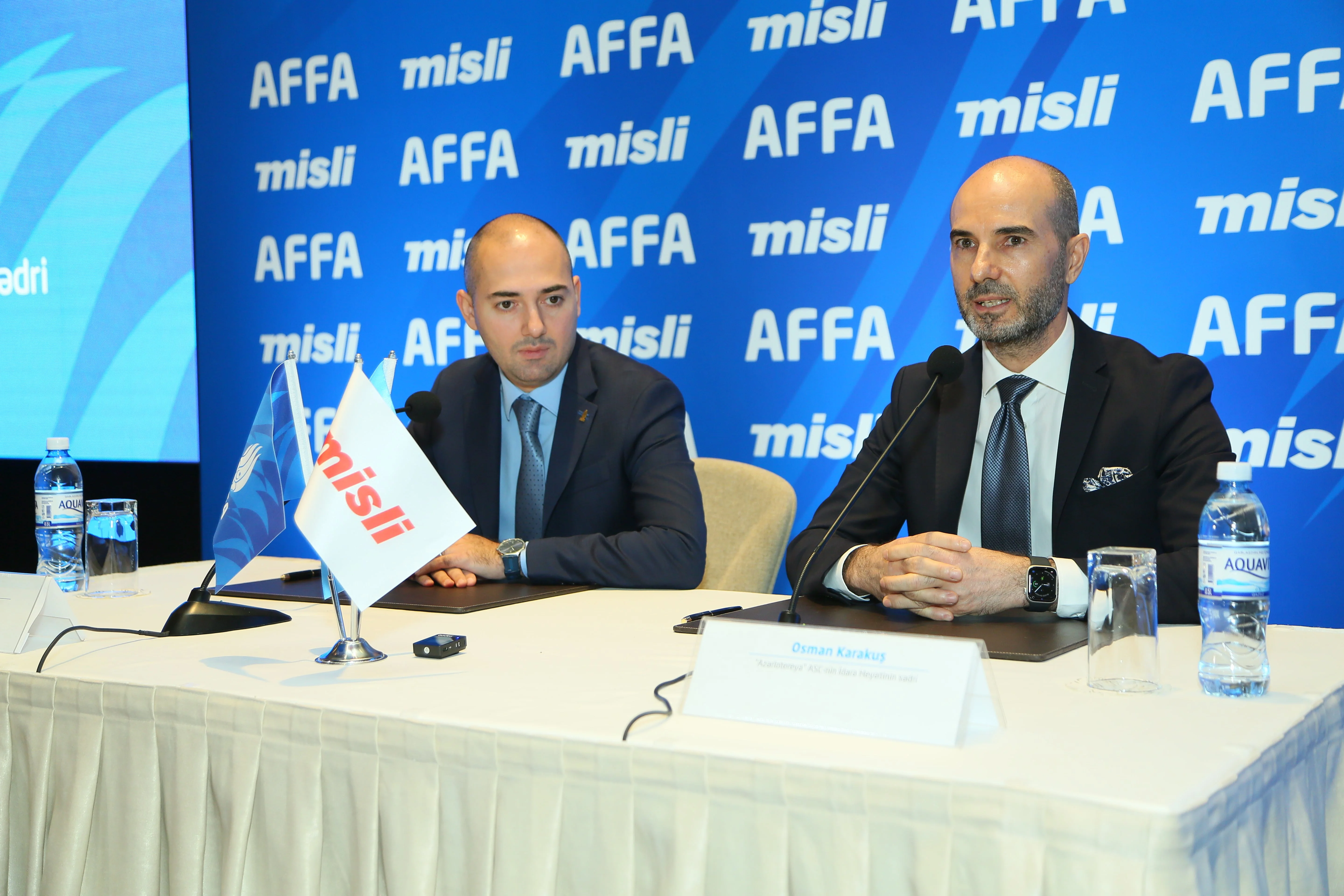 AFFA ilə “Misli” arasında sponsorluq müqaviləsi imzalandı 