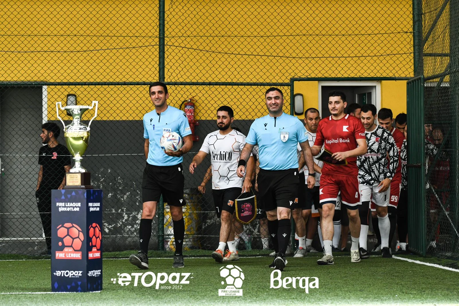 "Fire League" şirkətlər liqasında çempion məlum oldu 