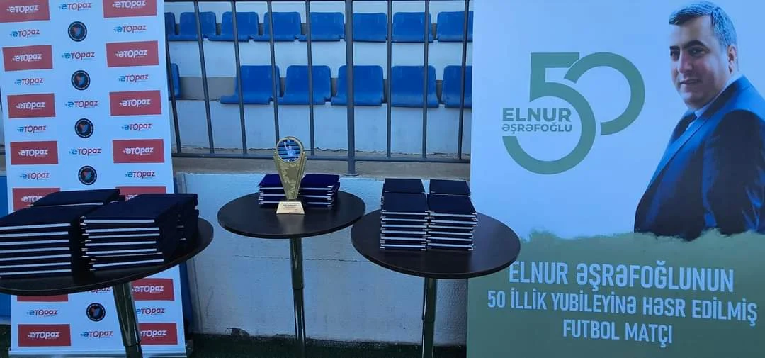Elnur Əşrəfoğlunun xatirəsinə həsr edilmiş matç keçirildi -FOTOLAR 