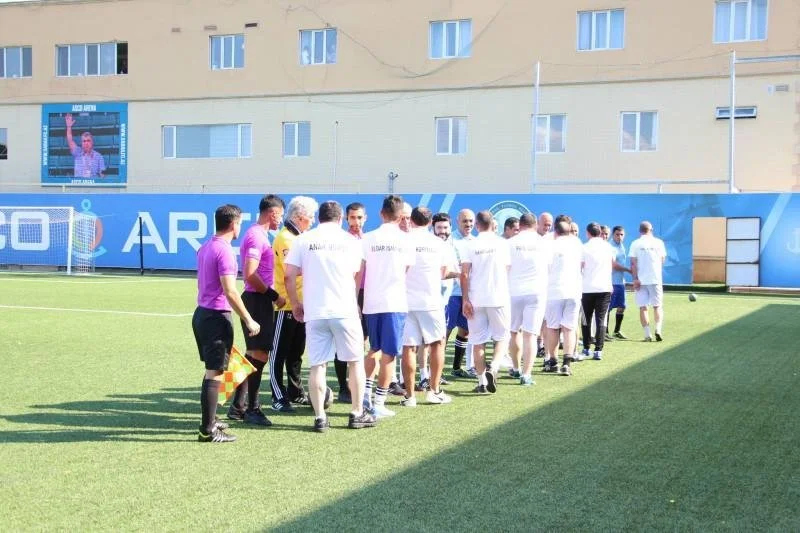 ETOPAZ-ın dəstəyi ilə Elnur Əşrəfoğlunun 50 illik yubileyinə həsr olunmuş futbol matçı keçirildi 