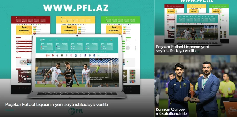 PFL-in yeni saytı istifadəyə verildi 
