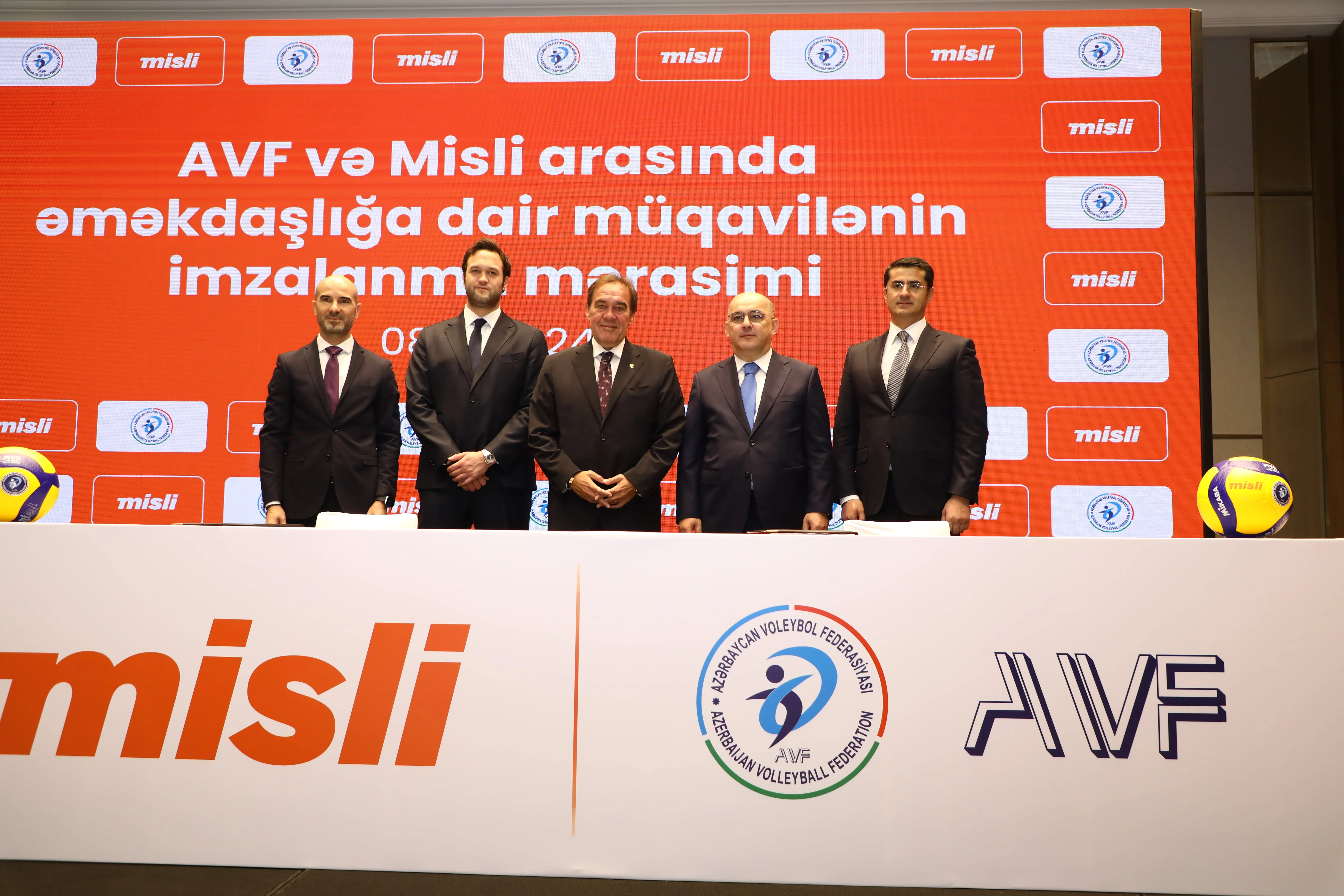 Misli-dən voleybola böyük dəstək – AVF ilə müqavilə imzalandı 