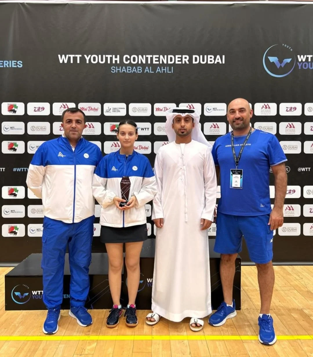 Stolüstü tennisçilərimiz beynəlxalq yarışda iki medal qazandılar 