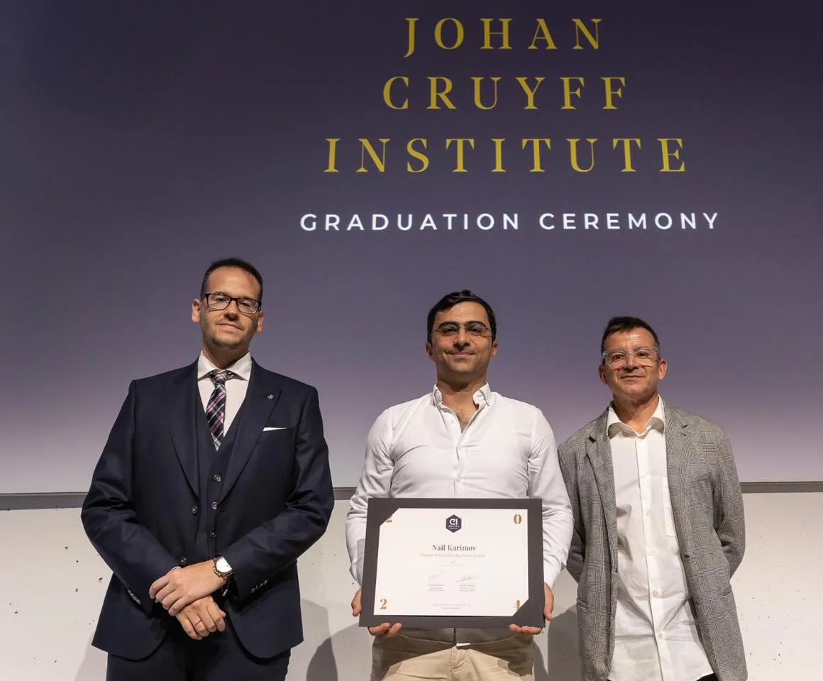 "Qarabağ"ın 2 əməkdaşı “Johan Cruyff” institutunun diplomunu aldı - FOTO 