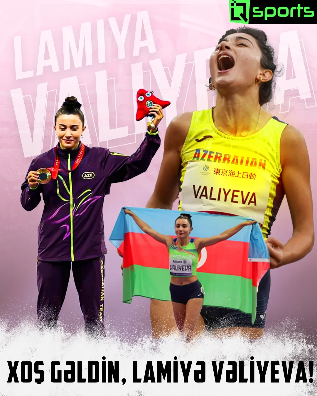 Lamiyə Vəliyeva “IQ Sports Agency” ilə işləyəcək - FOTO 