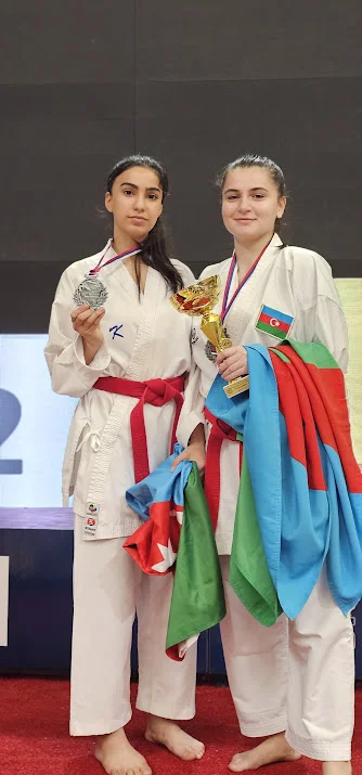Karateçilərimiz dünya çempionatında tarix yazdılar - FOTOLAR 