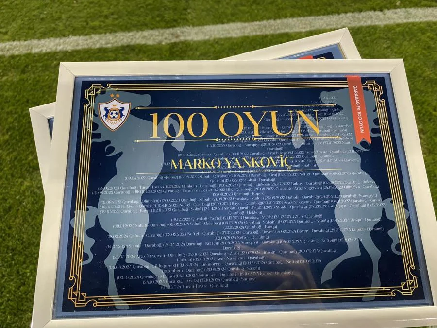 "Qarabağ"ın iki futbolçusu 100-ə çatdı 
