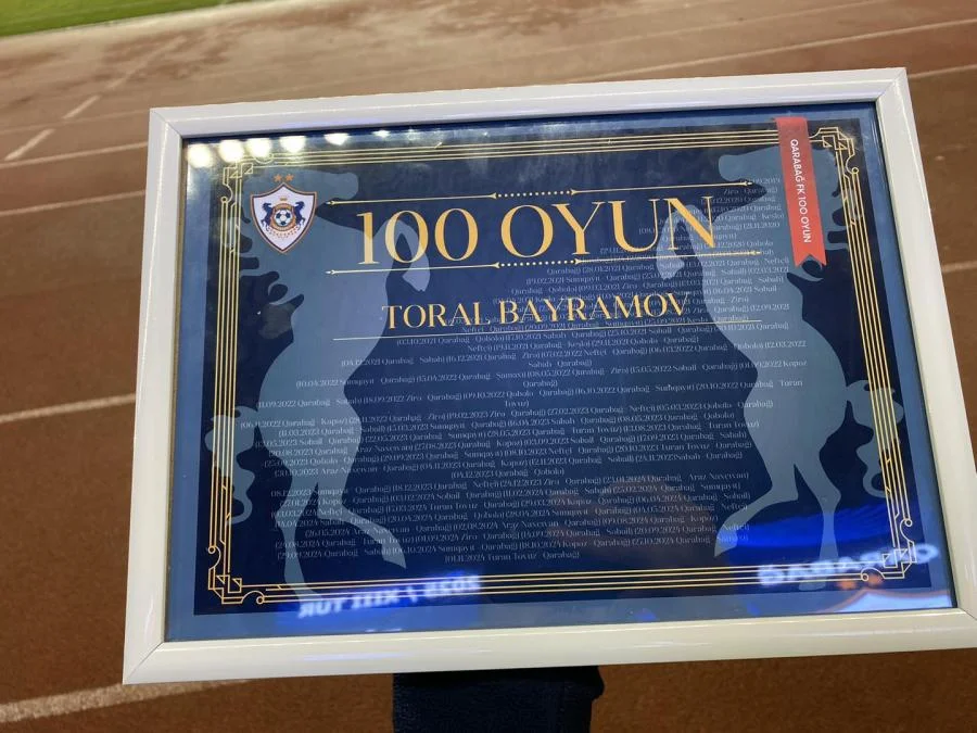 "Qarabağ"ın iki futbolçusu 100-ə çatdı 