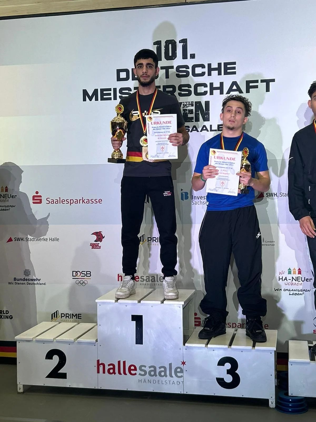 Azərbaycanlı boksçu Almaniya çempionu oldu - FOTO/VİDEO 