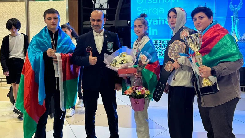 İdmançılarımız dünya çempionatından 3 medalla döndü - VİDEO 